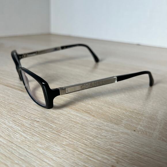 Chanel 3177 c.501 Eyeglasses Black Collection Miroir Frames 51-16-135 Italy - Picture 3 of 10